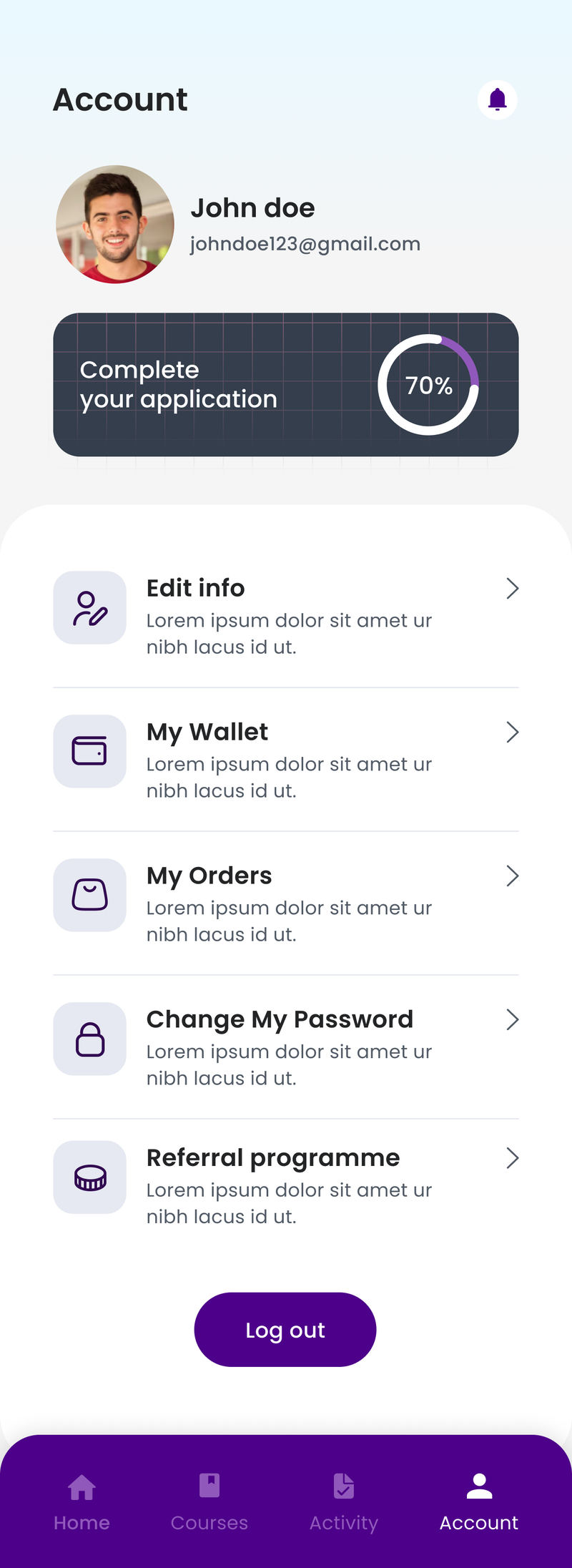 Pickauni account details