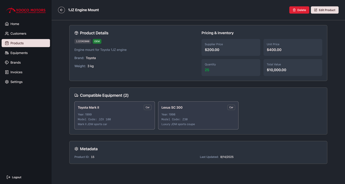 Yooco Motors product info